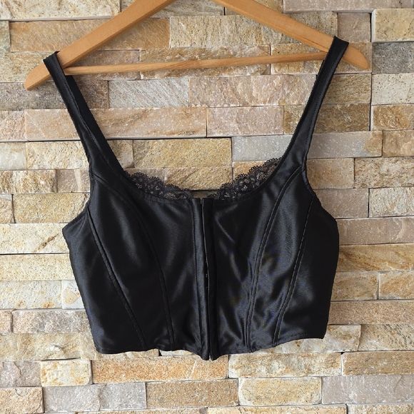 Streetwear Society Tops - Streetwear Society Black Bra Top